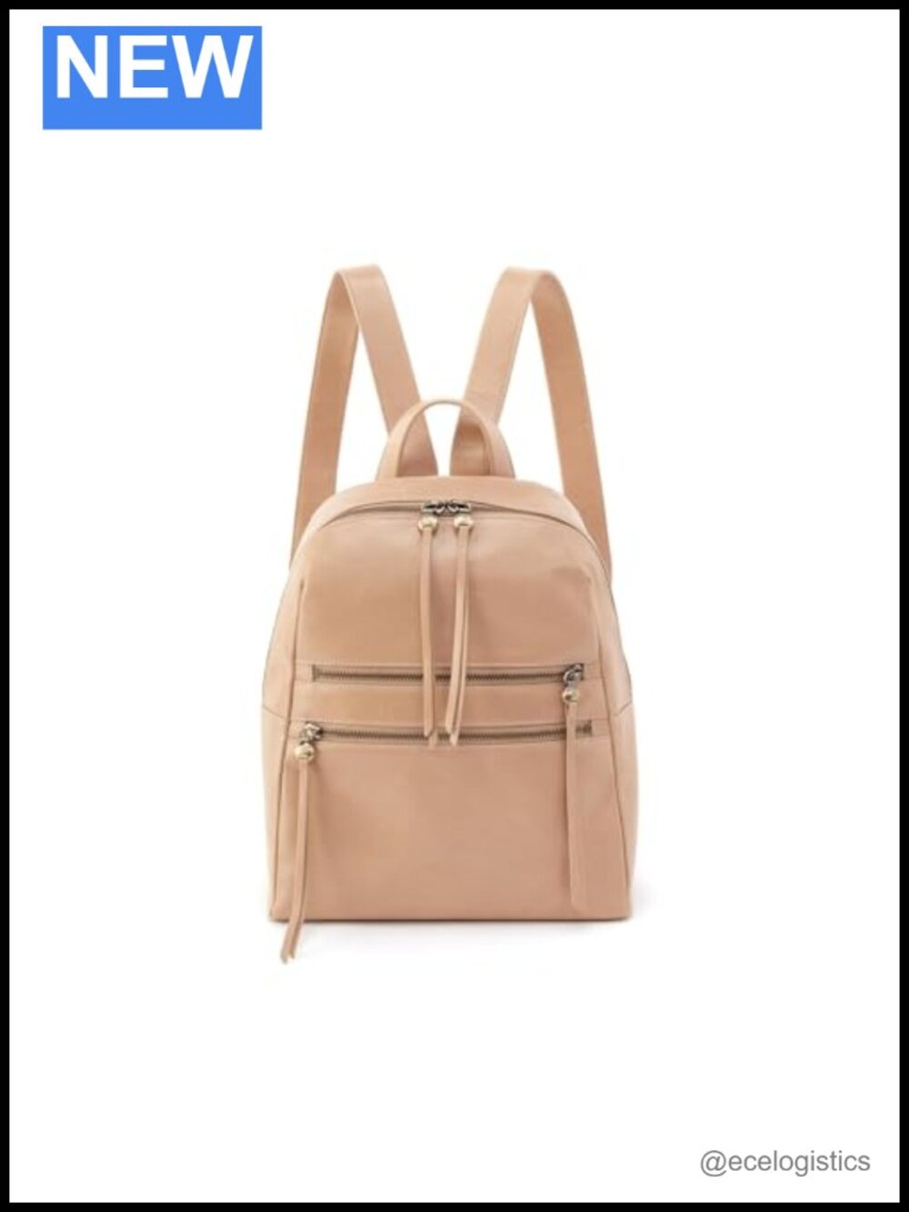 Women's Leather Fashion Backpack with Multiple Pockets and Phone Pocket